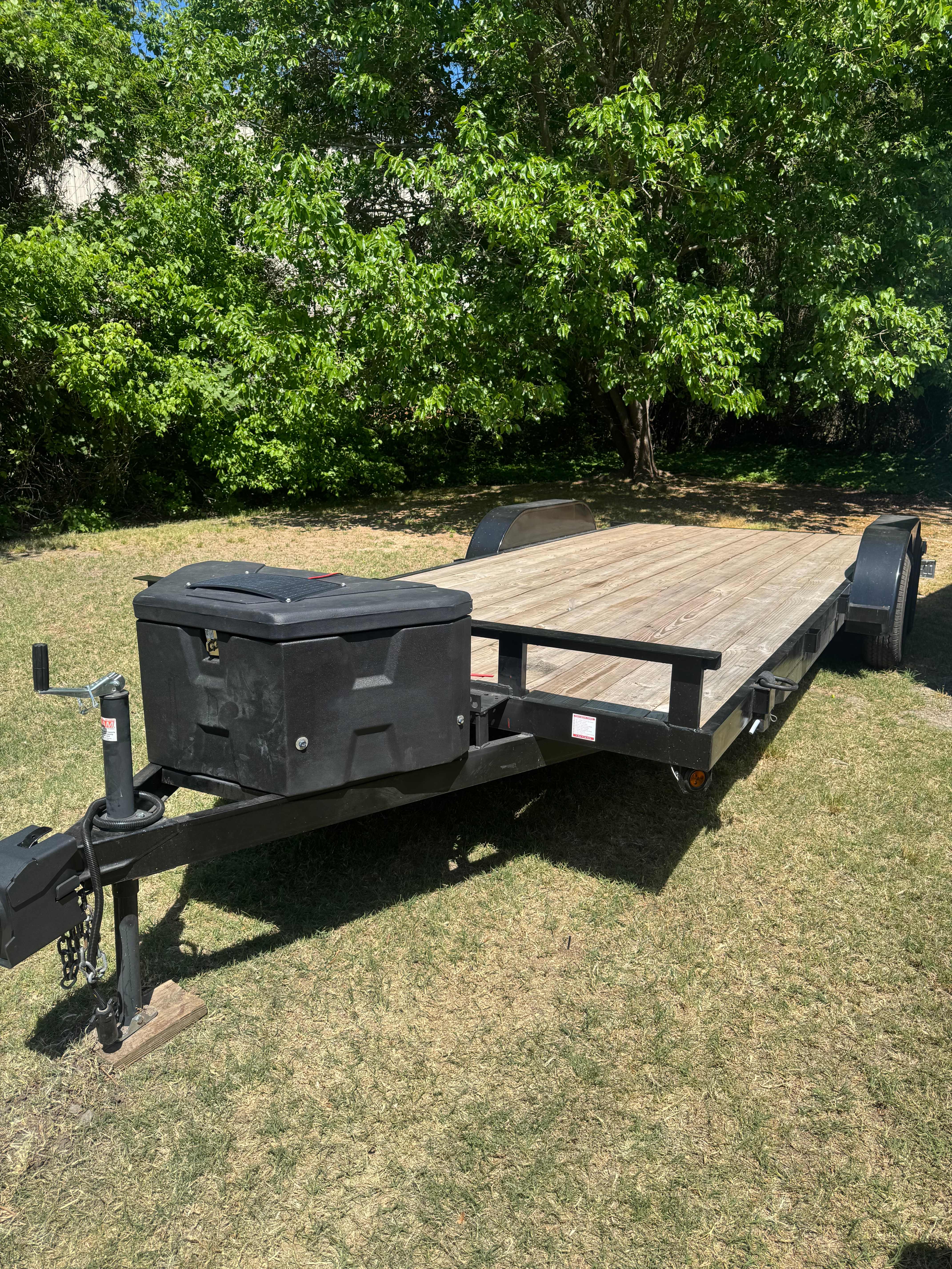 20' P&T Car Trailer rental in Raleigh NC - View 1 of 7