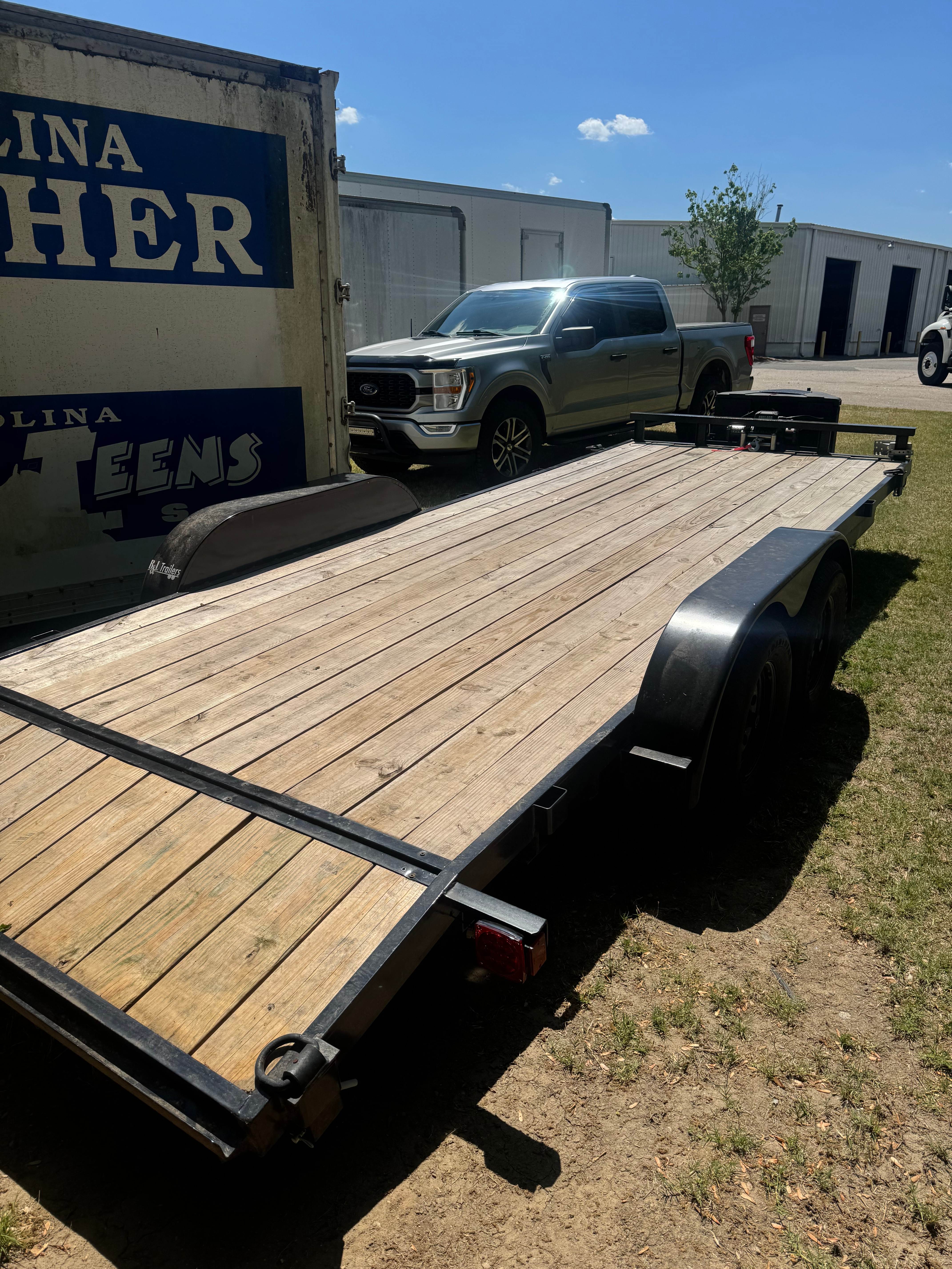 20' P&T Car Trailer - thumbnail view 2