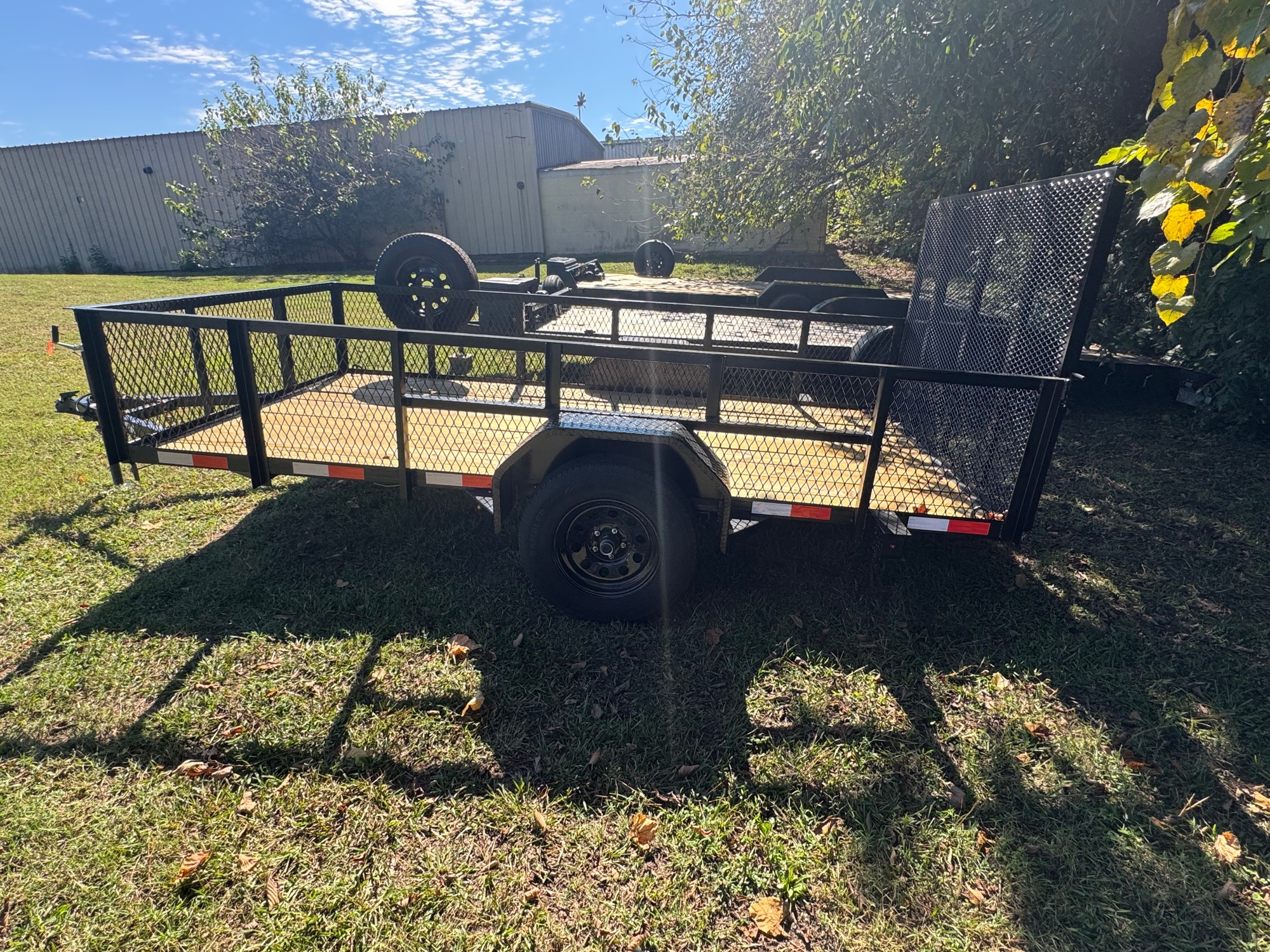 6x12 Utility Trailer with Spring-Assisted Gate rental in Raleigh NC - View 1 of 4