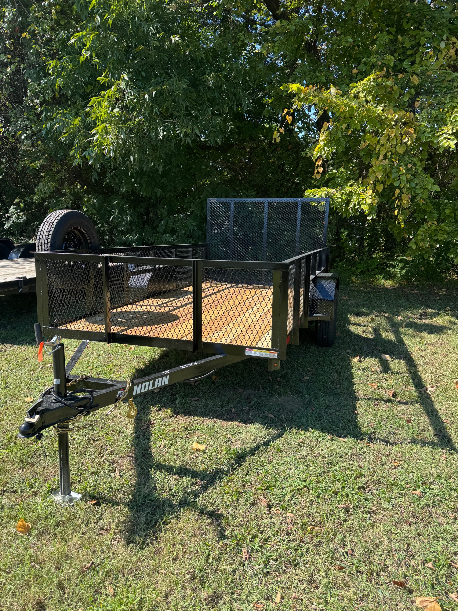 6x12 Utility Trailer with Spring-Assisted Gate - thumbnail view 2